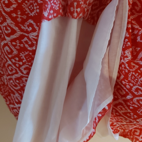 Addition Elle Red & White Cotton Dress - Picture 8 of 11